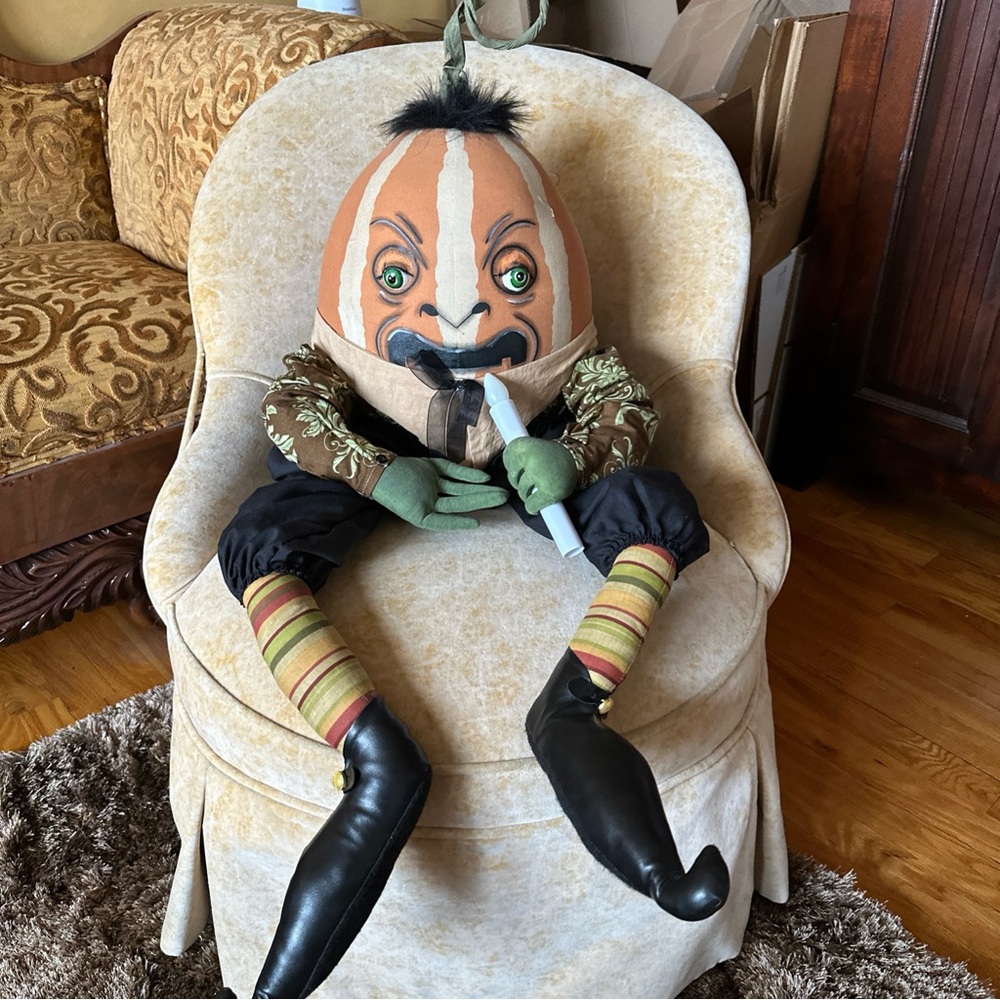 Joe Spencer's Gathered Traditions Obadiah Halloween Gathered Traditions Doll NWT